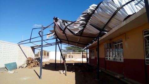 Fuerte vientos causan daños en el Istmo de Tehuantepec