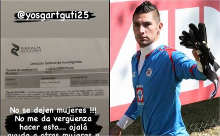 Yosgart Gutiérrez, exportero del Cruz Azul es denunciado por violencia familiar