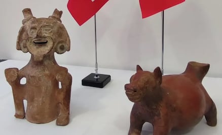 Suiza regresa a México dos piezas precolombinas que fueron confiscadas en Basilea