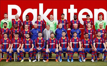 El Barcelona se ha tomado la foto oficial de la temporada 2020/2021