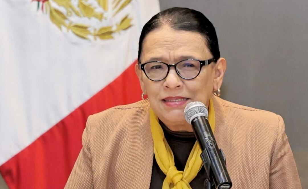 Rosa Icela Rodríguez informa sobre "nueva etapa" en Sistema Nacional de Búsqueda. Foto: Especial