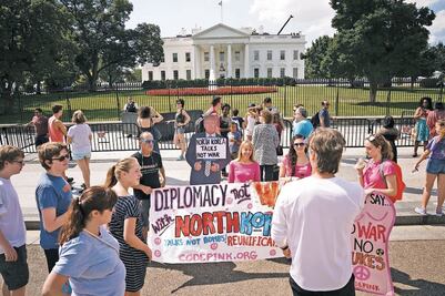 Trump eleva escalada verbal con Norcorea