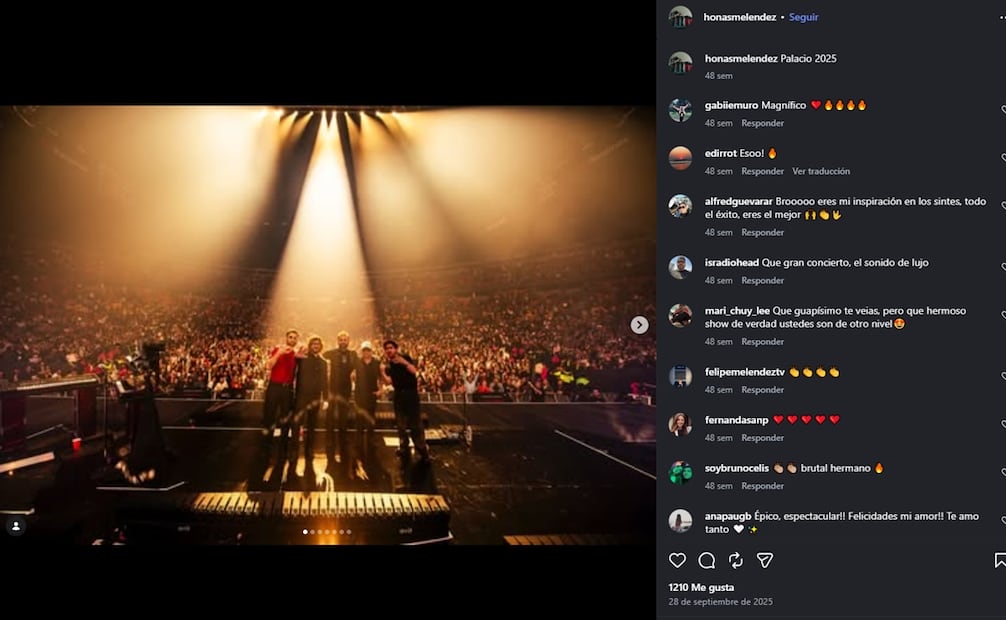 Esta fue la última publicación de Jonathan Meléndez en Instagram. Foto: Captura de pantalla