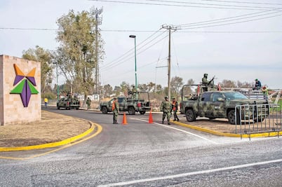 Despliegue militar espera a los feligreses en Michoacán