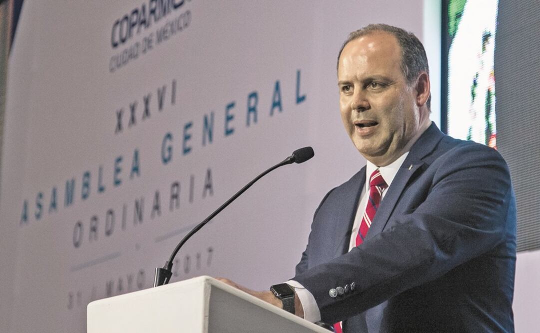 Gustavo de Hoyos, presidente de Coparmex. Foto: Archivo / EL UNIVERSAL)