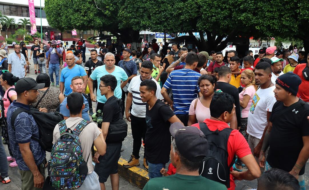 Migrantes en espera. Foto: Archivo/ El UNIVERSAL