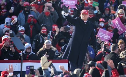 Trump niega que vaya a cantar victoria antes de tiempo