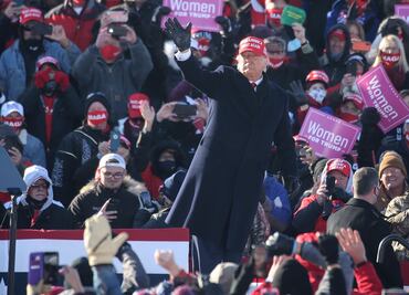 Trump niega que vaya a cantar victoria antes de tiempo