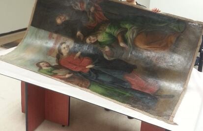 Recuperan 8 obras robadas de arte sacro en Veracruz