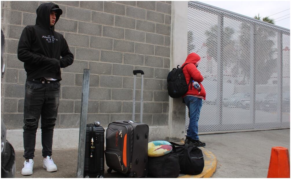Migrantes planean quedarse en Monterrey o CDMX tras cancelación de citas CBP One (21/01/2025). Foto: Francisco Rodríguez / EL UNIVERSAL