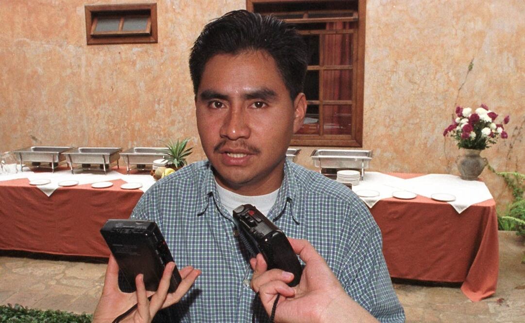 Porfirio Encino Hernández, exsecretario de Pueblos Indios. Fotografía: Janet Schwartz