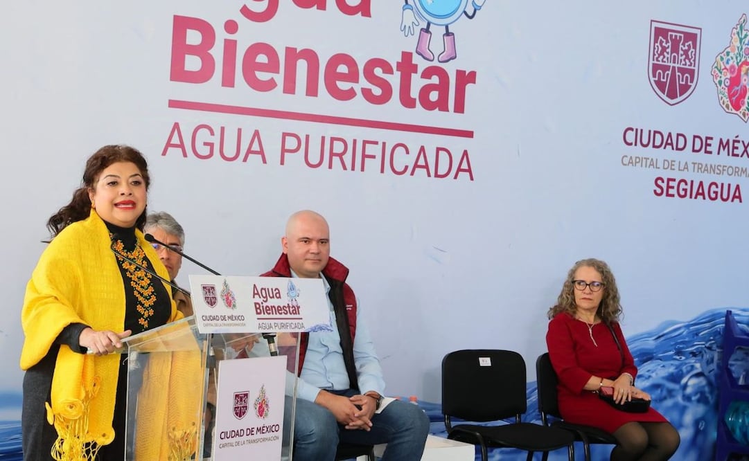 Anticipa Brugada reducir a la mitad abastecimiento del Cutzamala durante dos años, 30 de diembre de 2024. Foto: X @ClaraBrugadaM