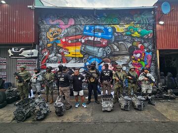 Cae “El Mickey”, líder de banda dedicada al robo de autopartes en Gustavo A. Madero; aseguran más de 85 toneladas de piezas