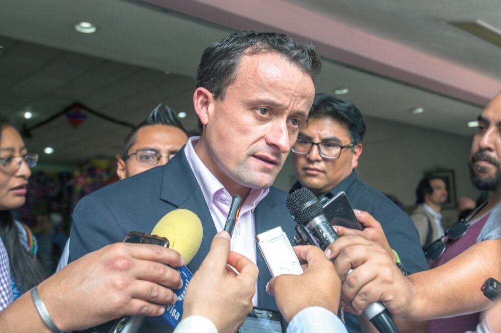 Desde la Confederación Nacional Campesina (CNC), Mikel Arriola dijo que si se acaba con el “gran” mal de corrupción en la Ciudad se puede cambiar el rumbo (ARCHIVO EL UNIVERSAL)