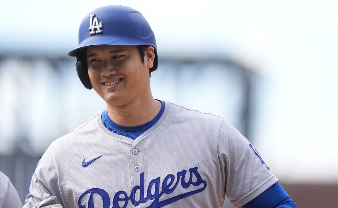 Shohei Ohtani con los Dodgers de Los Ángeles - Foto: AP