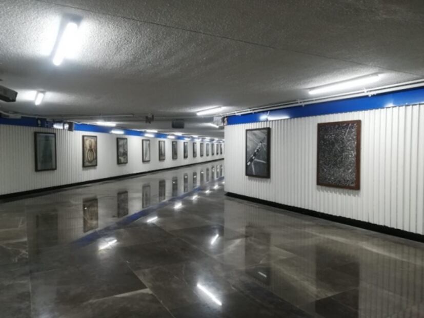 Involuntary México en el Metro Hidalgo, la galería pública más grande del mundo