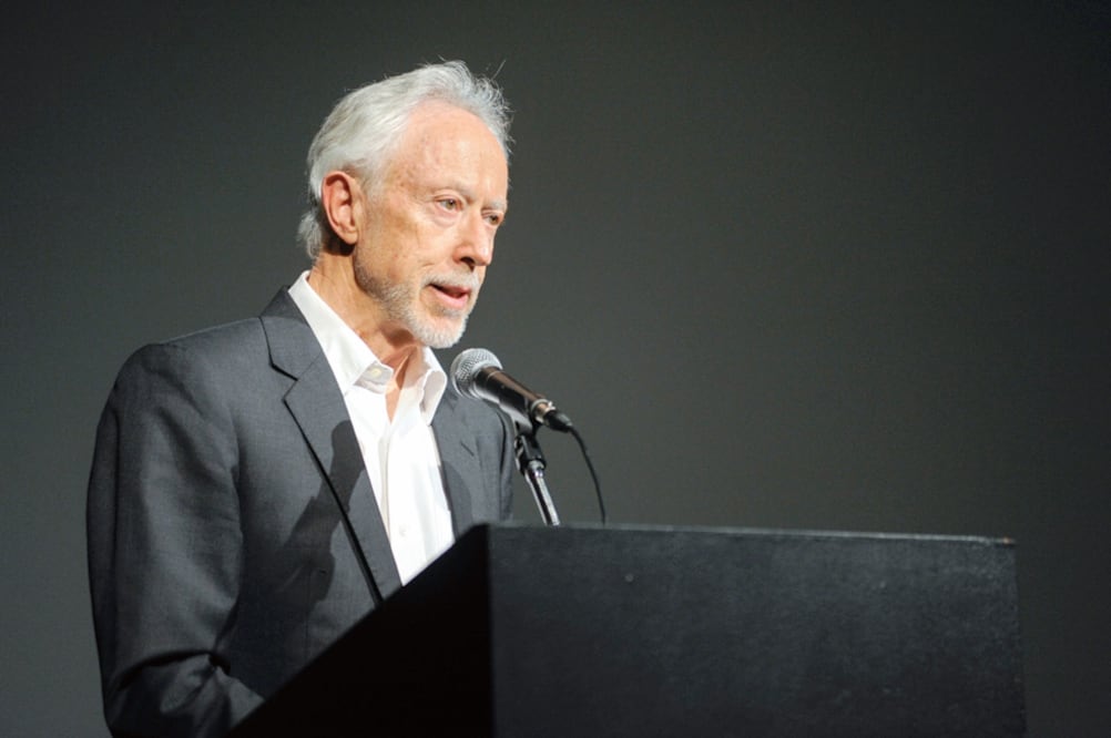 Coetzee, interesado en la relación de filosofía y literatura, presentó su li b ro Cartas de navegación el año pasado en Argentina (IMAGEN DE MALBA. FUNDACIÓN COSTANTINI)