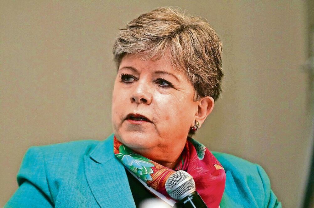 Alicia Bárcena, secretaria ejecutiva de la Comisión Económica para América Latina y el Caribe (Archivo. EL UNIVERSAL)