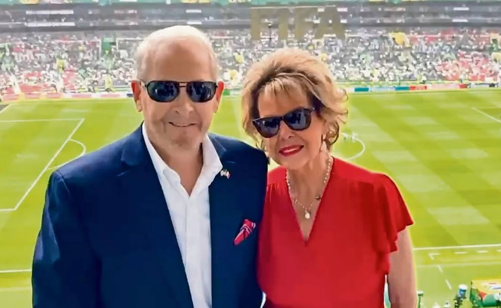 El embajador de Estados Unidos en México acudió al juego inaugural de la Copa del Mundo FIFA 2026, en donde destacó que este será el torneo más seguro y memorable de la historia. Foto: Osmar Alvarado / EL UNIVERSAL