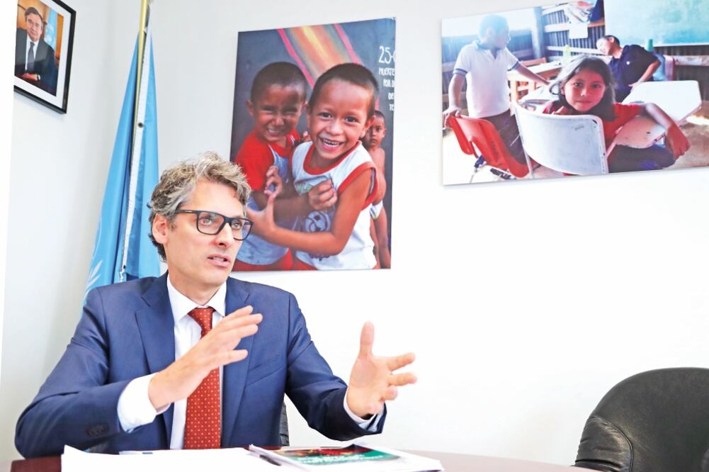 Mark Manly Representante en México de la ACNUR (LUCÍA GODÍNEZ. EL UNIVERSAL)