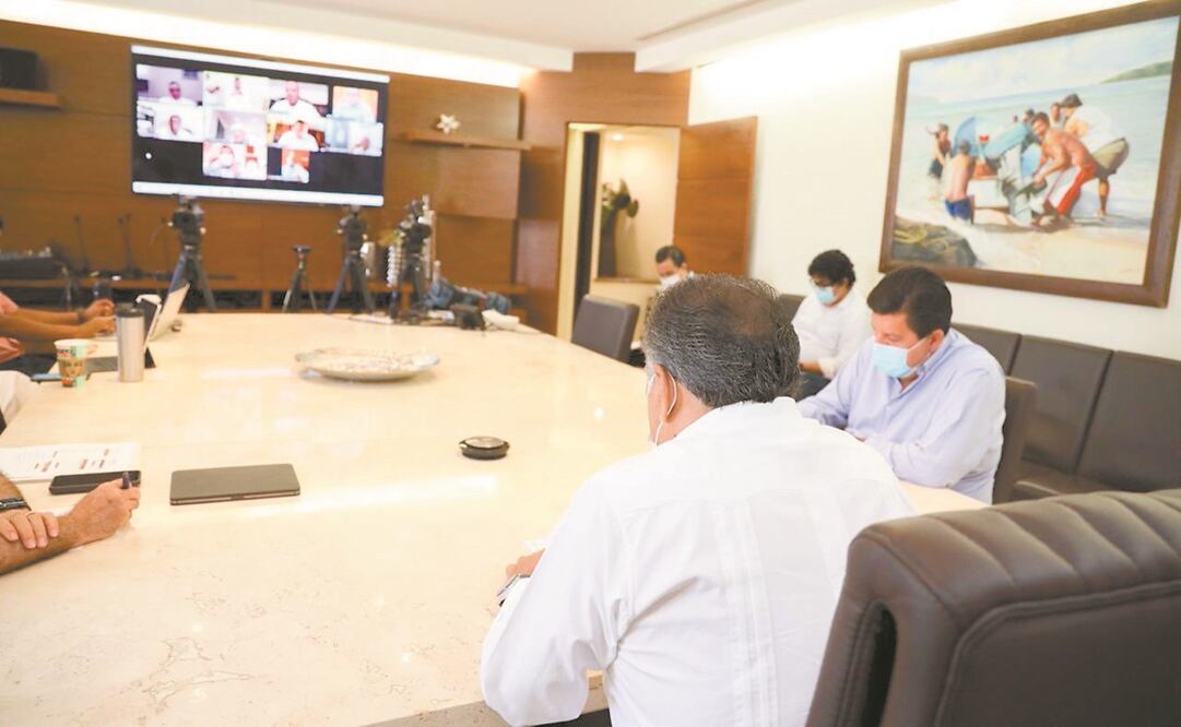 En reunión virtual con representantes de la Iglesia, el gobernador anunció que se suspenden las tradicionales “antorchas guadalupanas”. Foto: ESPECIAL