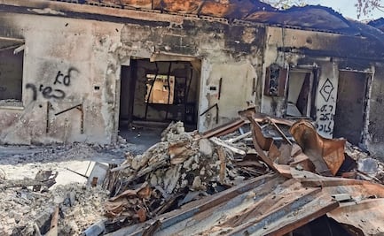 Nir Oz, la barbarie presente tras un año de guerra