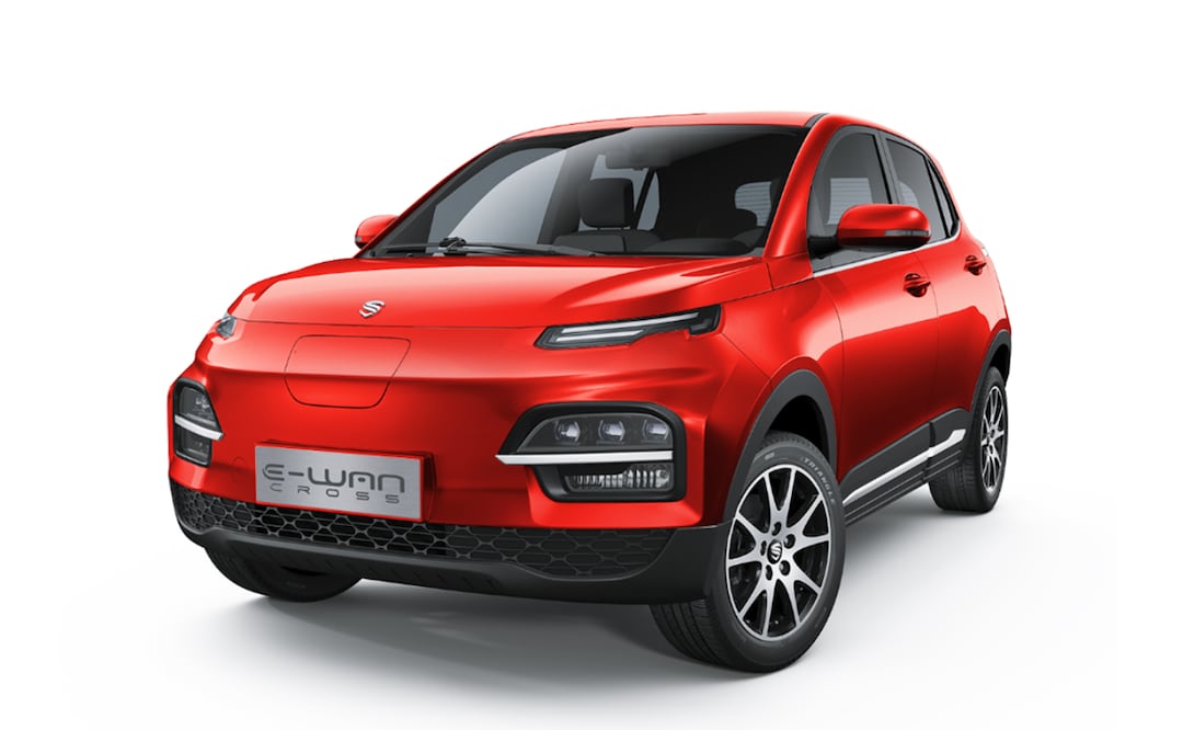 El auto eléctrico E-Wan Cross de la marca SEV, es el más barato en el mercado mexicano. Foto: SEV