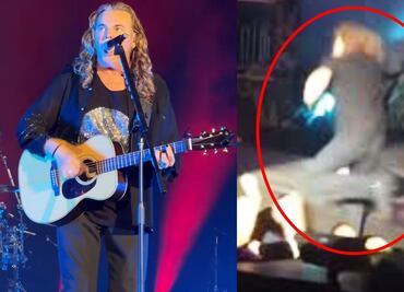 Fher de Maná relata la verdadera historia del video viral de su caída: "ahí tienen a su pendej*"