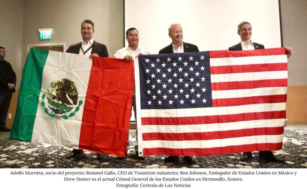 En el evento estuvo el embajador de Estados Unidos en México, Ronald Johnson, quien señaló que este proyecto marca un hito importante para la relación bilateral.
Foto: Especial.