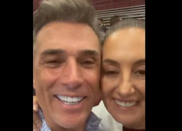 VIDEO Sergio Mayer agradece a Sheinbaum por "la confianza" rumbo a repetir como diputado… y enfrenta a “haters”