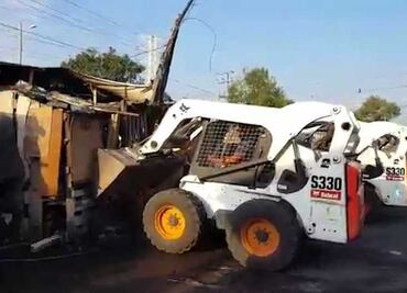 Destruyen campamento en Iztapalapa
