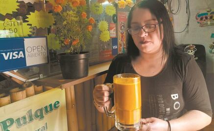 Se hace popular el pulque de cempasúchil