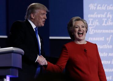 Clinton arrasó con Trump en primer debate presidencial: CNN