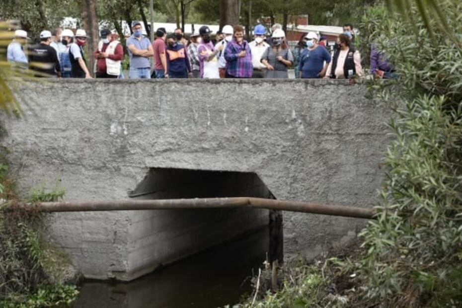 Inician desazolve del Canal de Chalco para evitar inundaciones 