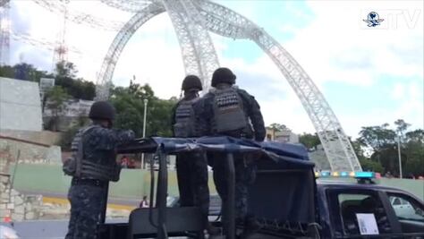 Gendarmería resguarda Auditorio Guelaguetza ante posible boicot