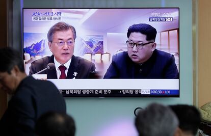 Kim Jong-un y Moon Jae-in parten rumbo a la histórica cumbre intercoreana