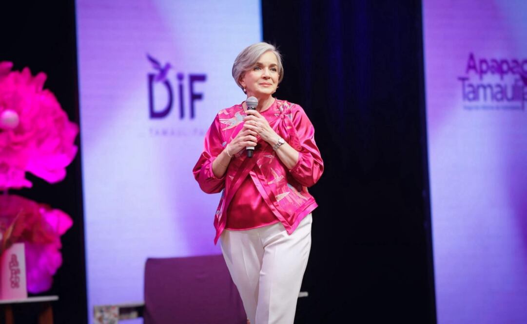 Asistencia social en Tamaulipas es la más humana, asegura presidenta del DIF (23/03/2025). Foto: Especial