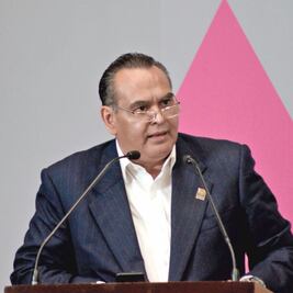 Obreros refrendan apoyo a Alfredo Del Mazo