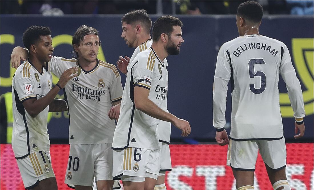 Real Madrid derrotó al Cádiz y retomó la cima de la tabla general en LaLiga / FOTO: EFE