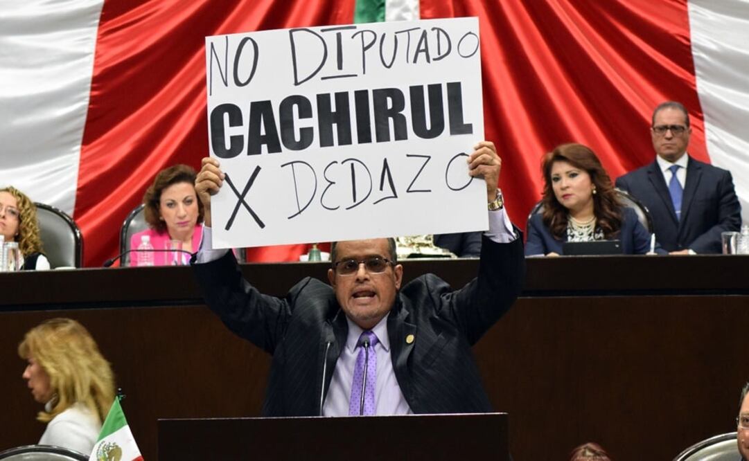 Morena denunció imposición del bloque PRI-PRD. /Suzzete Alcántara - EL UNIVERSAL