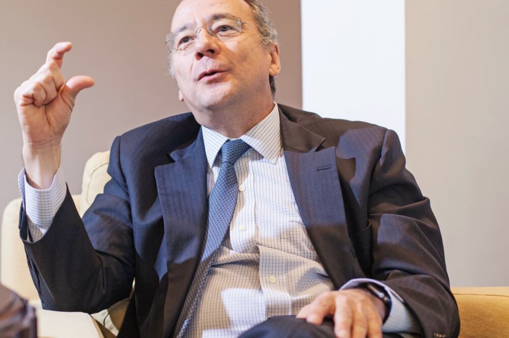 Argumento. Alberto Gómez Alcalá, presidente ejecutivo de la ABM, dijo que el crédito se liga al ciclo económico (ARCHIVO EL UNIVERSAL)