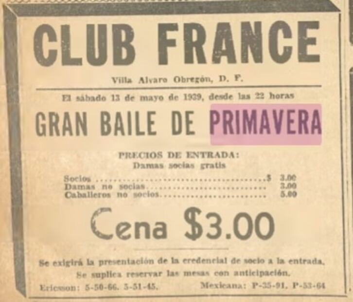 Así eran los desfiles y bailes de primavera