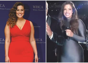 Ashley Graham luce menos tallas