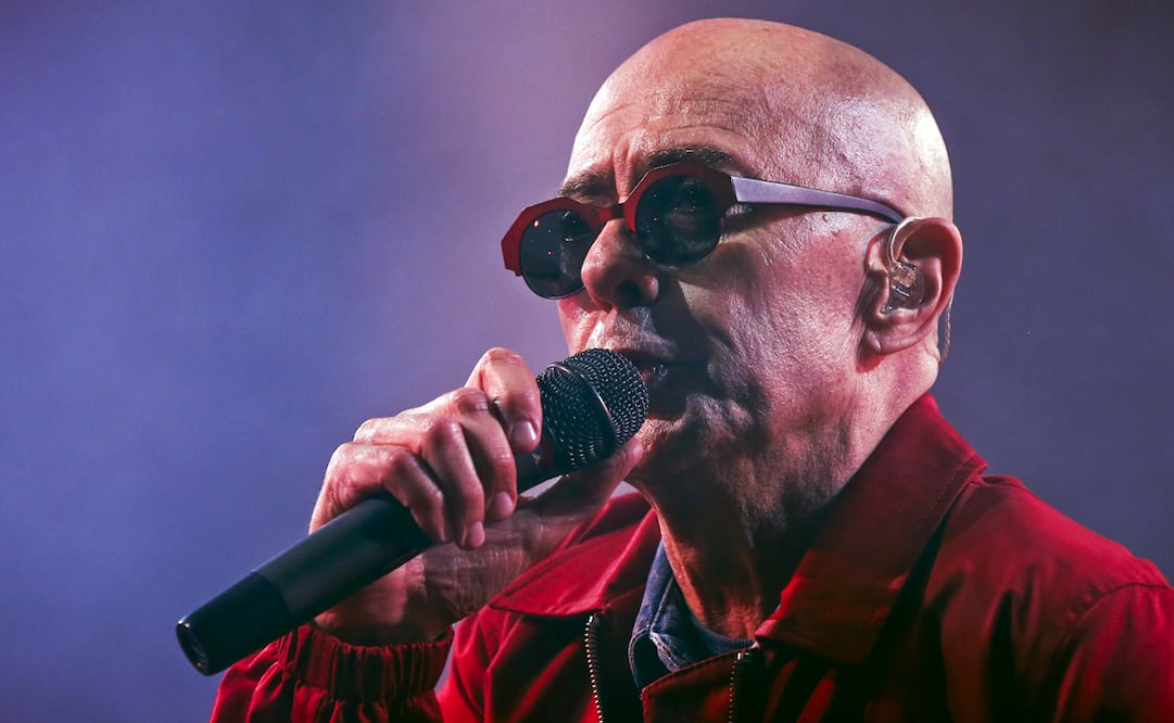 Carlos "Indio" Solari, cantante, compositor e ícono del rock de Argentina.
Foto: AP Photo/Hernan Leonardi.