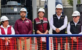 Delfina Gómez inaugura obra hidráulica en Nezahualcóyotl; beneficiará a más de un millón de habitantes  