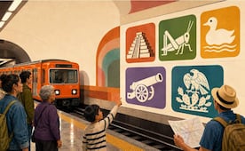 La historia detrás de la creación de los logotipos de las estaciones del Metro CDMX que millones desconocen
