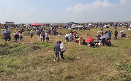 Abandonan terrenos del exlago de Texcoco