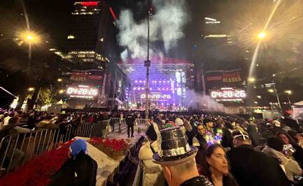 Concierto de fin de año en CDMX reunió a más de 120 mil personas