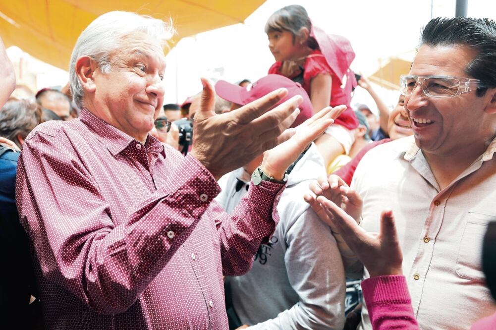 López Obrador adelanta que presentará el dictamen técnico de un contrato con OHL, de cuando Peña Nieto gobernaba el Edomex. (IRVIN OLIVARES. EL UNIVERSAL)
