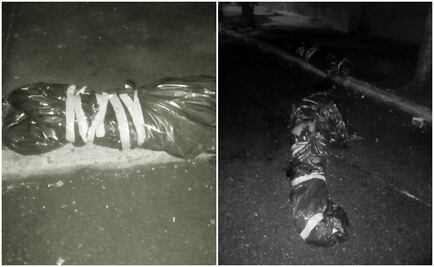 Un hombre y una mujer, los cadáveres embolsados en Iztapalapa
